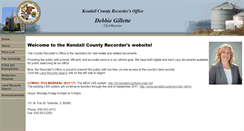 Desktop Screenshot of kendallcountyrecorder.net